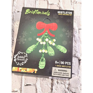 Brickcraft Bricktanicals Holiday Flowers "Mistletoe" Brick Building Set NIOP